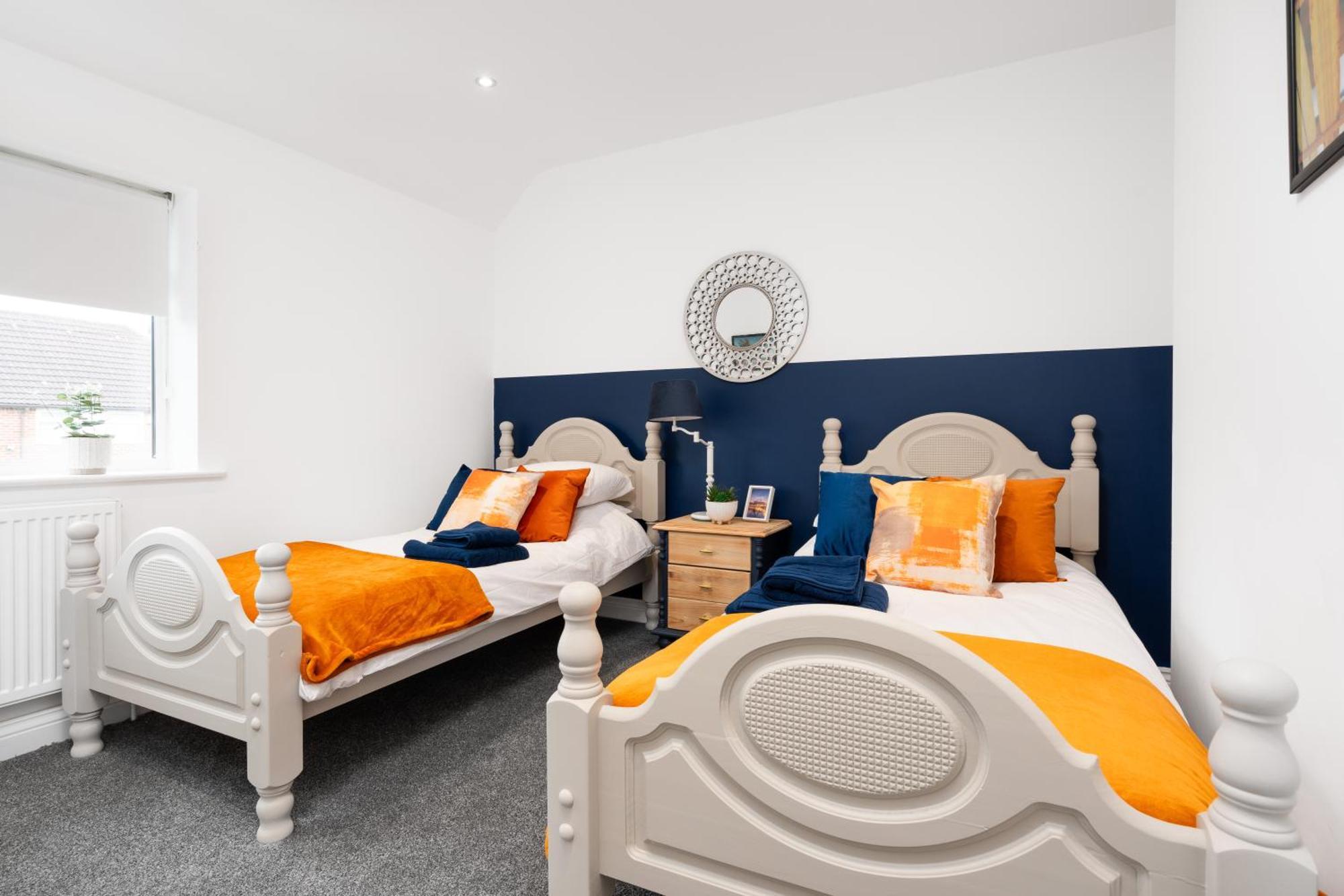 Shawe House - 10 Minute Mcr Airport - Free Parking Villa Wythenshawe Kamer foto