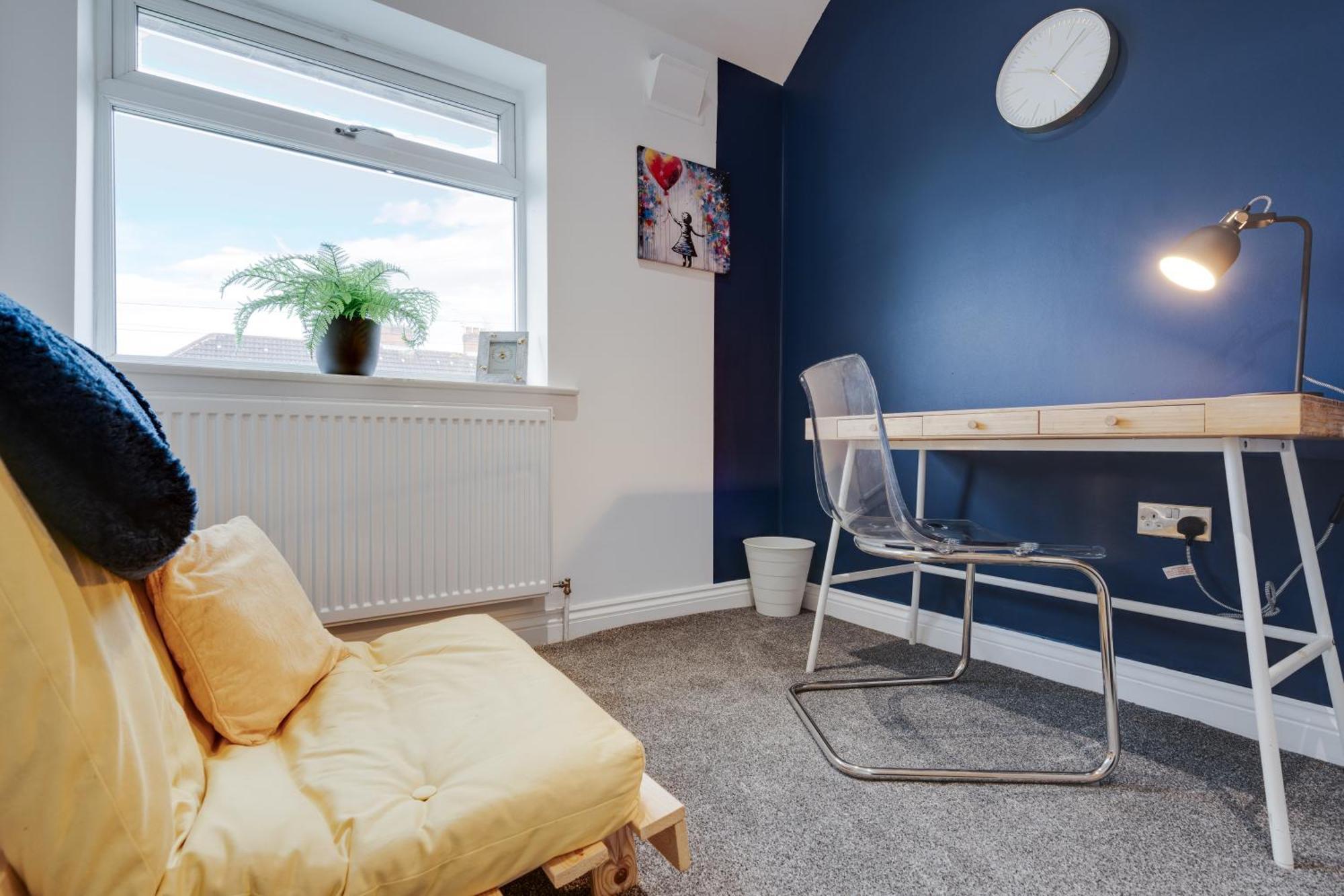 Shawe House - 10 Minute Mcr Airport - Free Parking Villa Wythenshawe Kamer foto