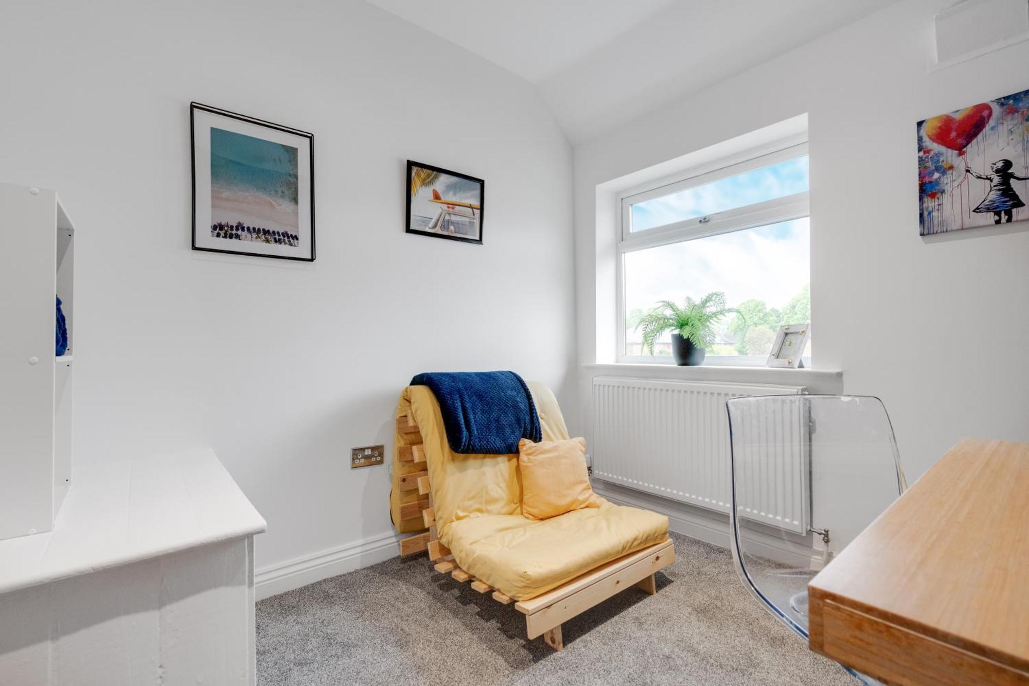 Shawe House - 10 Minute Mcr Airport - Free Parking Villa Wythenshawe Kamer foto