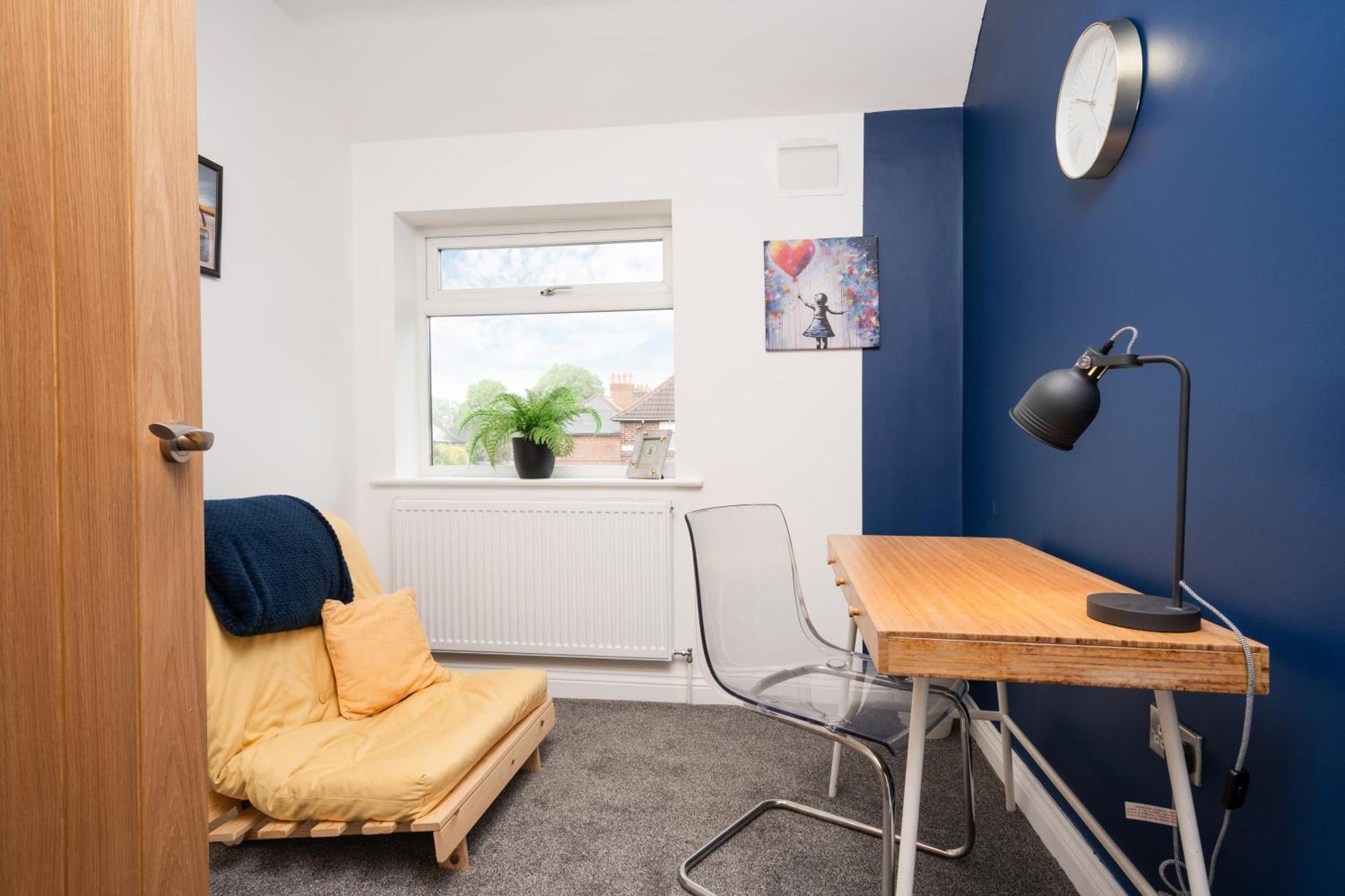 Shawe House - 10 Minute Mcr Airport - Free Parking Villa Wythenshawe Kamer foto
