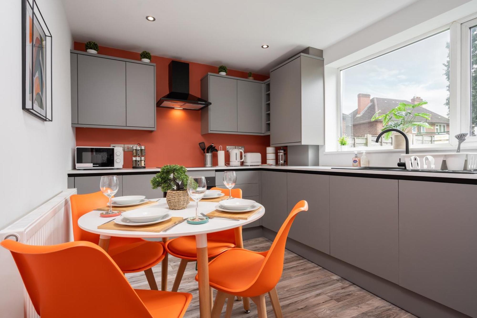 Shawe House - 10 Minute Mcr Airport - Free Parking Villa Wythenshawe Kamer foto