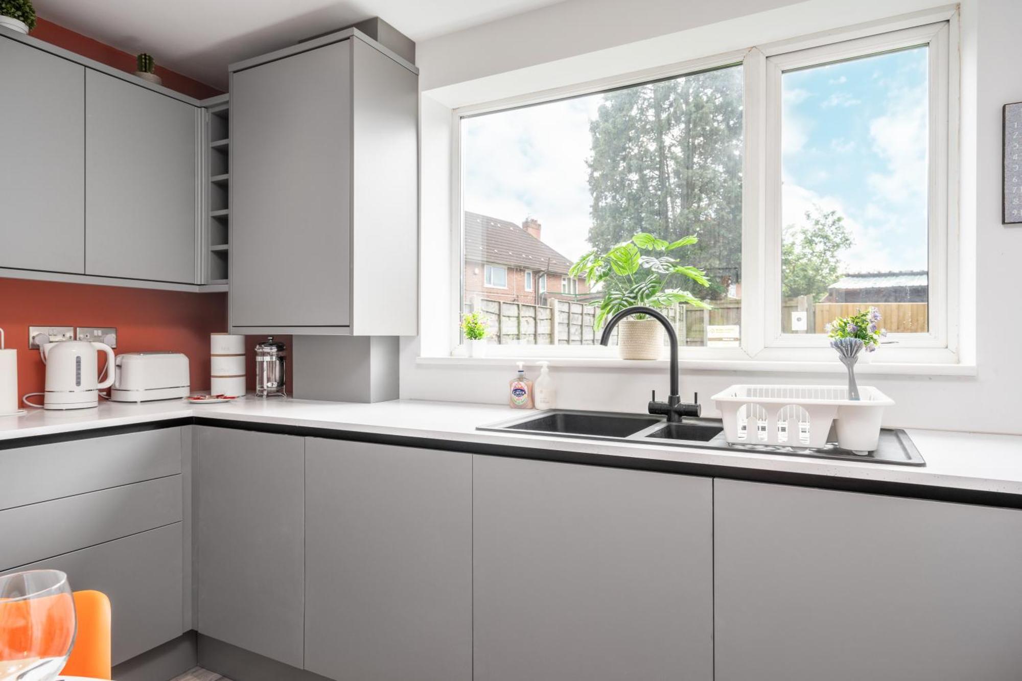 Shawe House - 10 Minute Mcr Airport - Free Parking Villa Wythenshawe Kamer foto